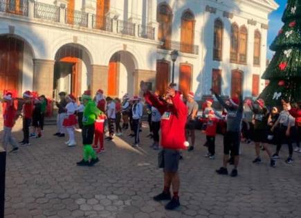 Carrera atlética pro asilo de ancianos