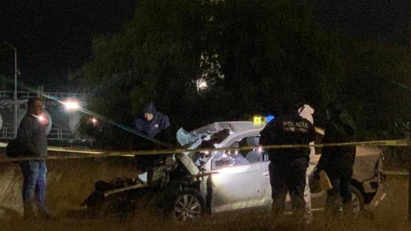 Choque en la carretera 57 deja dos personas sin vida