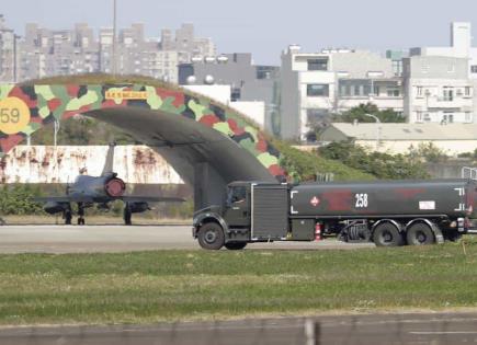 Tensión entre Taiwán y China por actividad militar en el estrecho