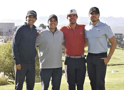 COMPARTEN SU PASIÓN POR EL GOLF