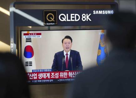 Defensa del presidente surcoreano ante la ley marcial