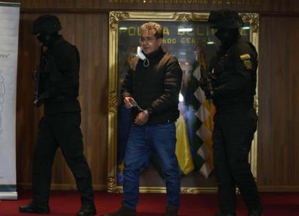 Exjefe antidrogas boliviano extraditado a EEUU