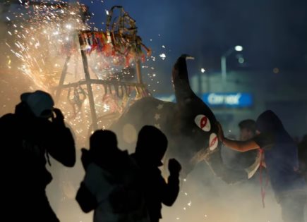 Explosión de cohetes en festejos de la Guadalupana deja tres menores graves y varios lesionados