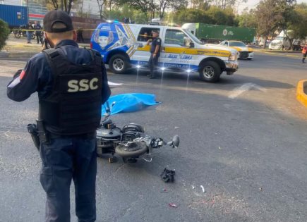 Tragedia en Azcapotzalco: Ciclista muere tras ser arrollado por tráiler