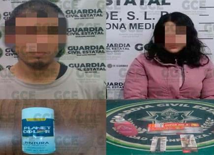 Farderos son detenidos en plena flagrancia 