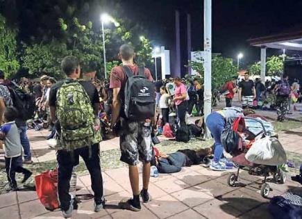 INM y GN frenan paso de migrantes al norte