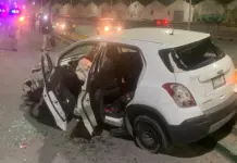 Persecuci&oacute;n y choque en el Circuito del Potos&iacute; deja dos lesionados