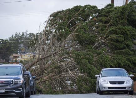 Impacto de las tormentas en Iowa, Nebraska y San Francisco