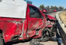 Accidente automovilístico del alcalde de Xicotepec en la carretera México-Tuxpan