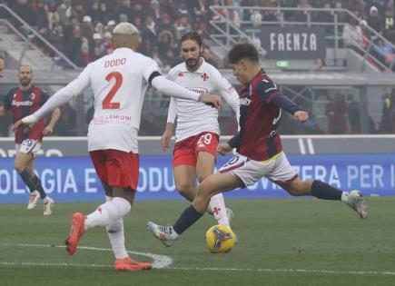 Bolonia derrota a la Fiorentina en la Serie A