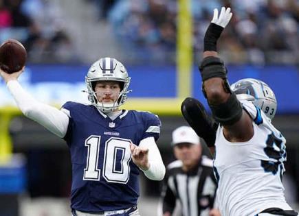 Cowboys domina a los Panthers