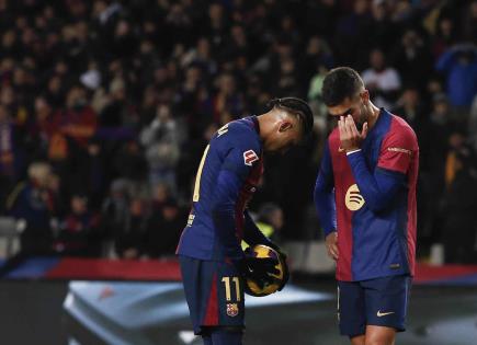 El Barça en crisis, su liderato se tambalea