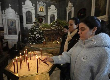 Cristianos sirios celebran cambios