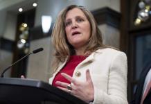 Impacto de la renuncia de Freeland en el gabinete de Trudeau