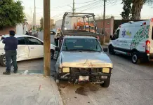 Choque por alcance en Soledad deja solo daños materiales Choque por alcance en Soledad deja solo daños materiales