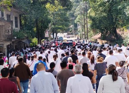 Fotos | Cientos despiden a Jesús Franco en Tancanhuitz