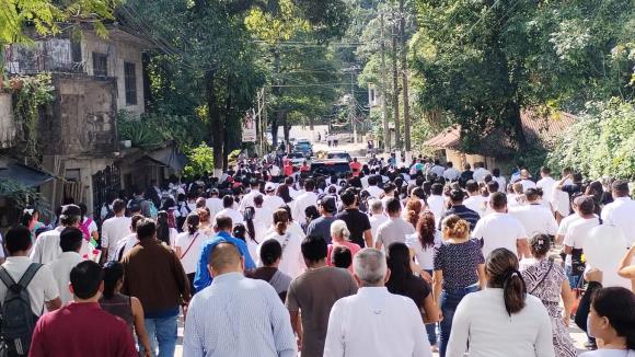 Fotos | Cientos despiden a Jesús Franco en Tancanhuitz