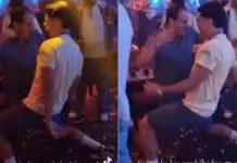 La noche de fiesta de Am&eacute;rica: Cuauht&eacute;moc Blanco y Ram&oacute;n Ju&aacute;rez con su baile triunfal