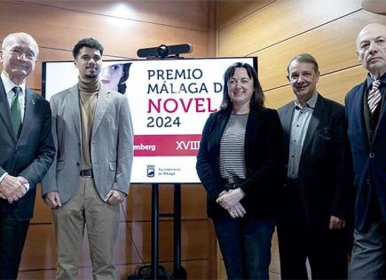 KEVIN ANTHONY, PREMIO MÁLAGA DE NOVELA