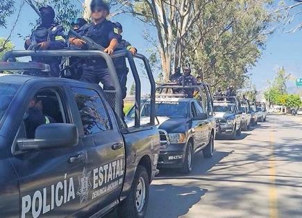 Refuerzan la seguridad en el sur del Edomex