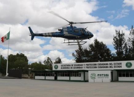 Vuelos del helicóptero estatal son de vigilancia, mantengan la calma: titular de SSPC.