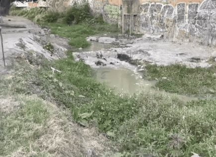 Video | Aguas negras continúan; manifestación se cancela