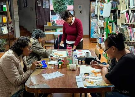 Taller de pintura textil