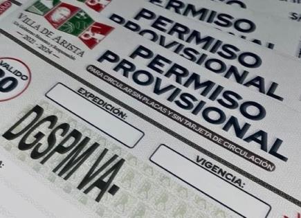 Invalida SSPC permisos municipales para circular sin placas ni tarjeta