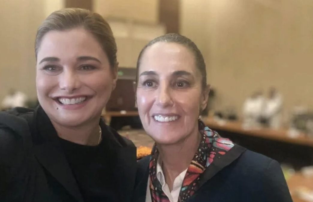 Maru Campos Gobernadora de Chihuahua y claudia Sheinbaum presidenta de México