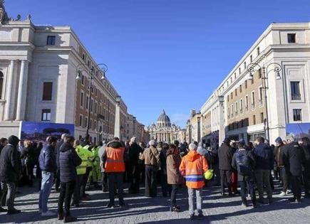 Inaugura Roma la Plaza Pia