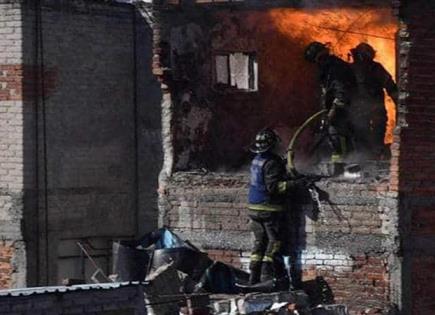 Bomberos combaten ocho incendios en Nochebuena