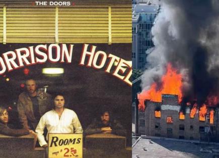 Historia y tragedia en el Morrison Hotel de Los Ángeles