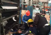 Trabajador queda atrapado en máquina de empresa en El Paseo Trabajador queda atrapado en máquina de empresa en El Paseo