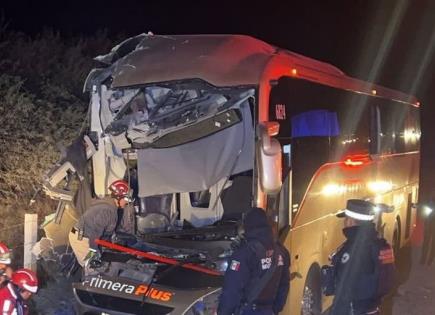 Más de 20 heridos en accidente de autobús en tramo SLP-Querétaro