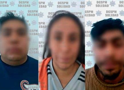 Policía de San Luis, detenido al atacar a colegas de “Chole”