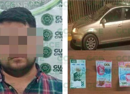 Conductor intentó sobornar a policías