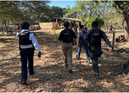 Hallazgo de fosas clandestinas y detención por feminicidio en Chiapas