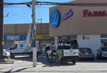 Movilización tras reporte de asalto en una Farmacia Guadalajara