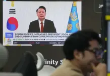 Orden de detención contra presidente suspendido en Corea del Sur Orden de detención contra presidente suspendido en Corea del Sur