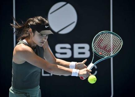 Retiro de Emma Raducanu del torneo de tenis en Auckland