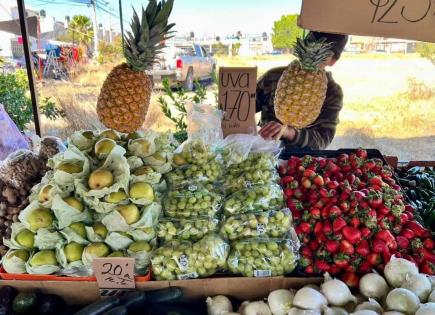 Sube precio de frutas y verduras, previo al Año Nuevo