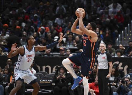 Victoria de los Knicks de Nueva York sobre los Wizards