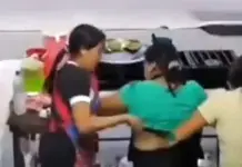 Video | Mujer lanza aceite hirviendo a empleada de fonda en Xalapa Video | Mujer lanza aceite hirviendo a empleada de fonda en Xalapa