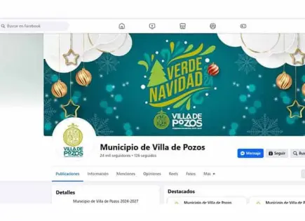 Precisan que página web oficial de Pozos aún está a prueba
