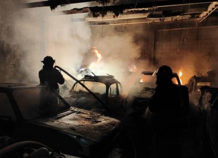 Atendió Cuerpo de Bomberos 84 incendios por Año Nuevo; hay 7 lesionados Atendió Cuerpo de Bomberos 84 incendios por Año Nuevo; hay 7 lesionados