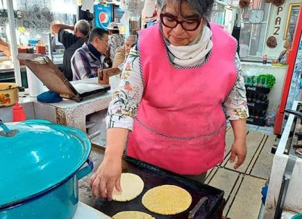 Las gorditas del Mercado Hidalgo, 40 años de buen sazón