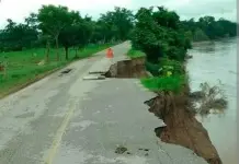 Camino a Tamtoc: costará 30 mdp su reparación Camino a Tamtoc: costará 30 mdp su reparación