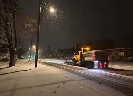 Impacto de la tormenta invernal en las carreteras de EEUU