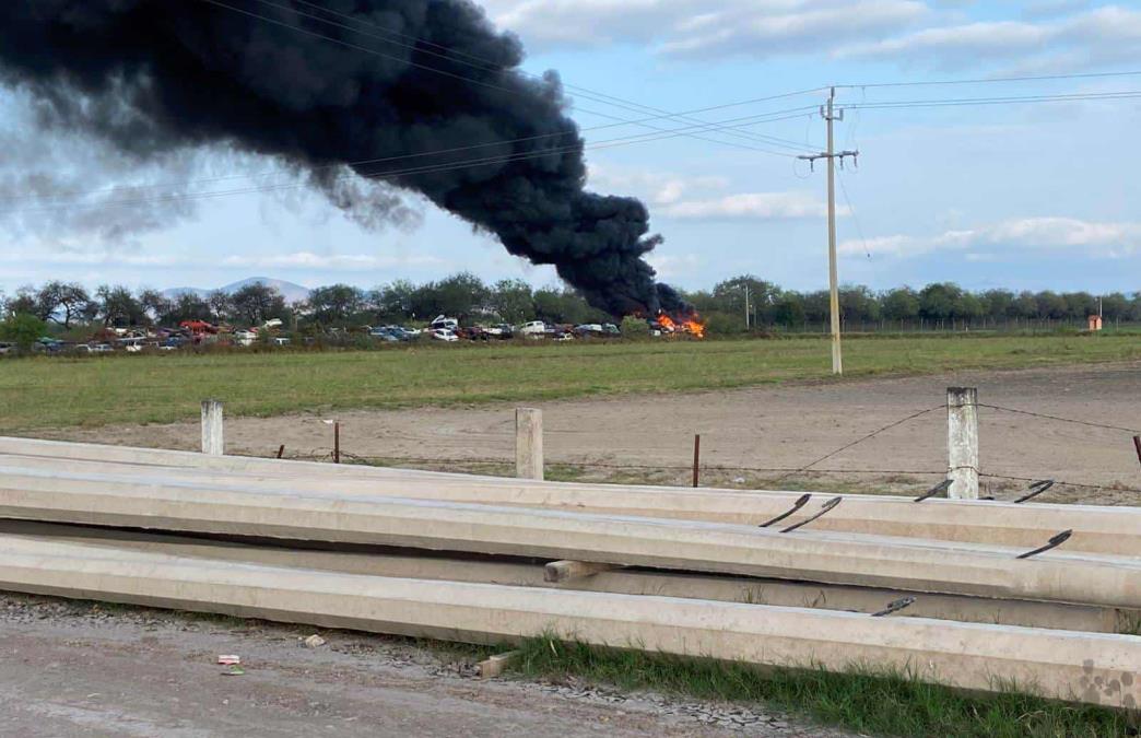 Se incendiaron al menos 5 unidades