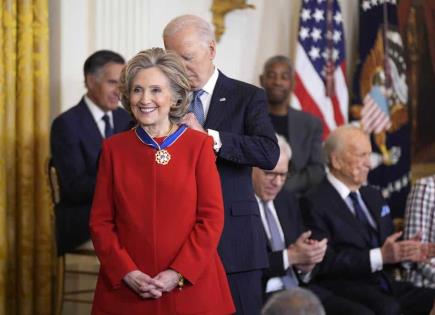 Joe Biden otorga Medalla Presidencial de la Libertad